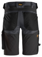 Afbeeldingen van AllroundWork Stretch Korte Broek  Staal Grijs - Zwart (5804)