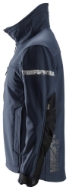 Afbeeldingen van AllroundWork Softshell Jack Donker Blauw - Zwart (9504)