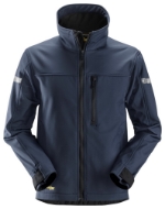Afbeeldingen van AllroundWork Softshell Jack Donker Blauw - Zwart (9504)