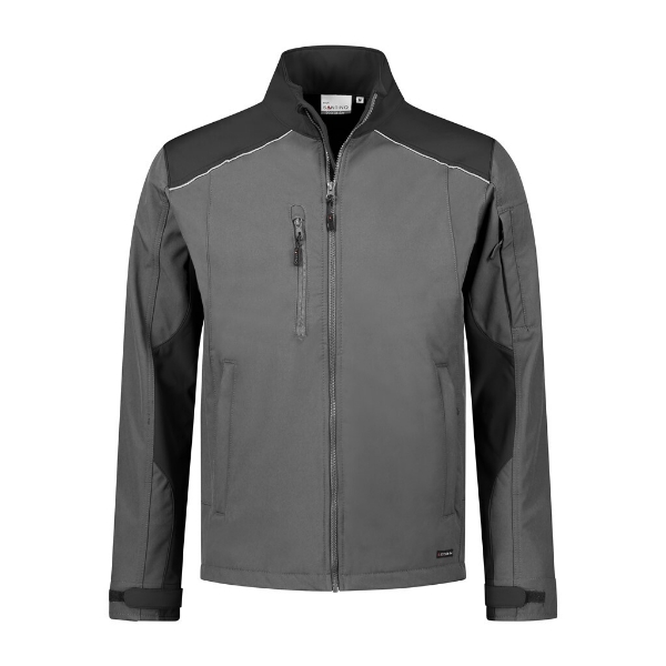 Afbeeldingen van Softshell jacket tour grafiet/zwart