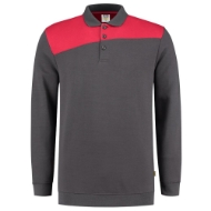 Afbeeldingen van Polosweater Bicolor Naden