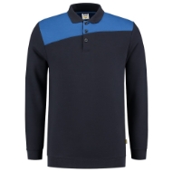 Afbeeldingen van Polosweater Bicolor Naden