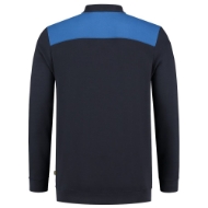 Afbeeldingen van Polosweater Bicolor Naden
