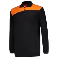 Afbeeldingen van Polosweater Bicolor Naden