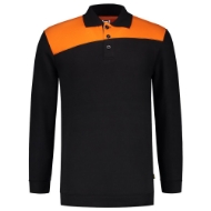 Afbeeldingen van Polosweater Bicolor Naden