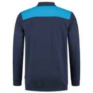 Afbeeldingen van Polosweater Bicolor Naden
