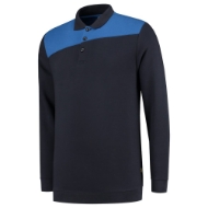 Afbeeldingen van Polosweater Bicolor Naden