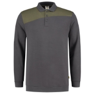 Afbeeldingen van Polosweater Bicolor Naden