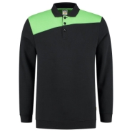 Afbeeldingen van Polosweater Bicolor Naden