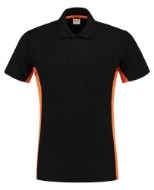 Afbeeldingen van Poloshirt Bicolor Borstzak