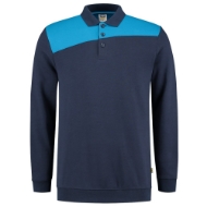 Afbeeldingen van Polosweater Bicolor Naden